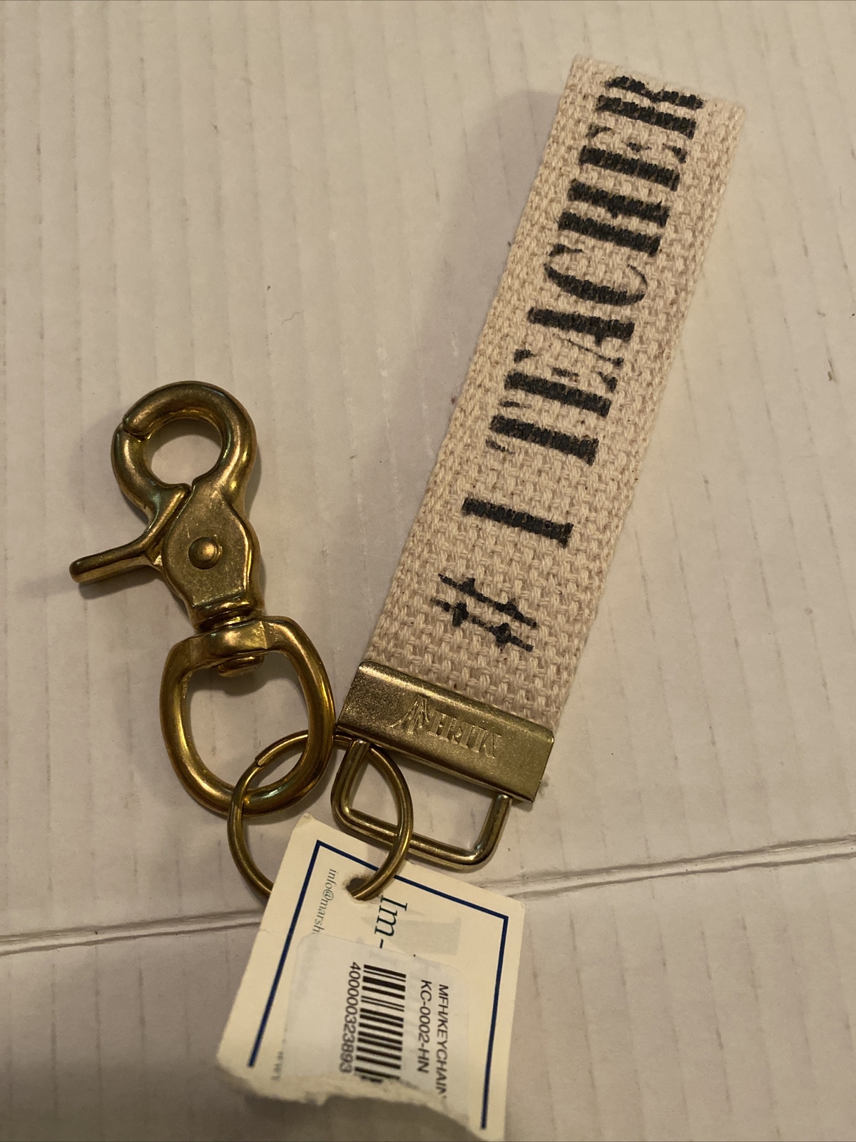 Teacher Keychain Gift NWT
