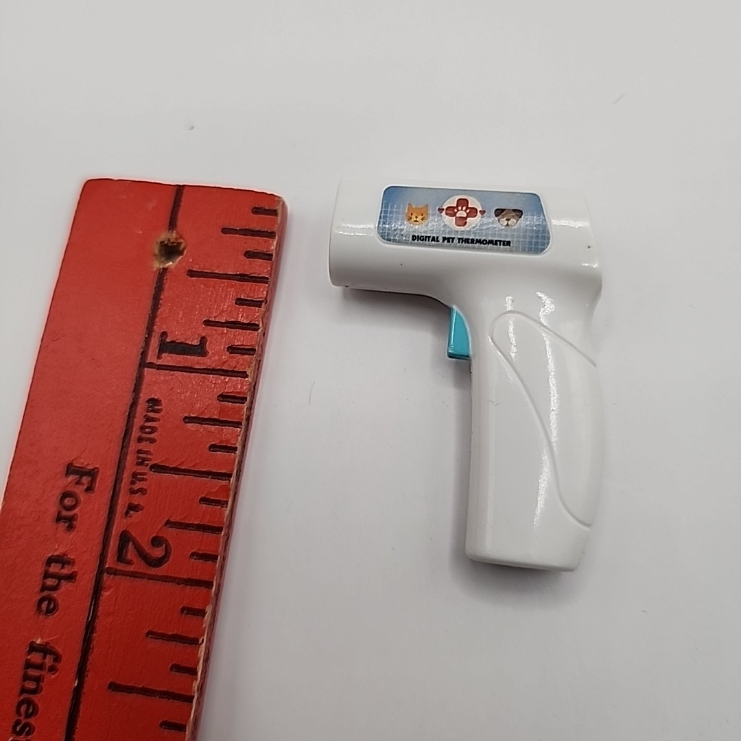 Toy Animal Rescue Emergency Mini Pet Medical Clinic Replacement Thermometer