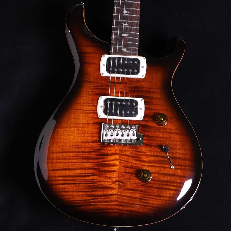 PRS Paul Reed Smith SE CC 24 Black Gold Burst Electric Guitar SE CCCC 24 Black
