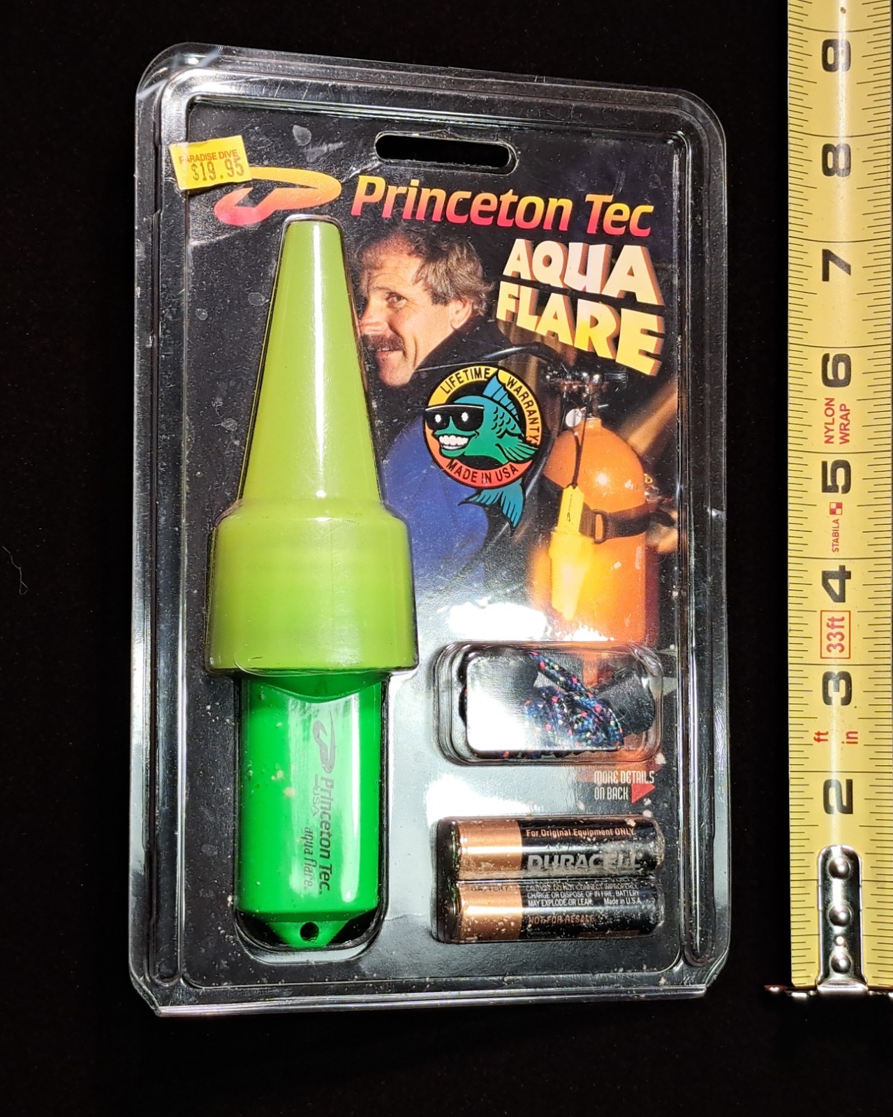 New Old Stock Princeton Tec Aqua Flare UNTESTED