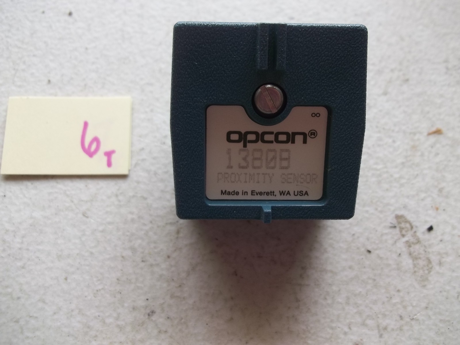 NIB OPCON PROXIMITY SENSOR 1380B-6501 106889 (WL39-2)