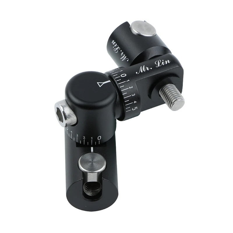 Universal Archery V Bar Mount Adjustable Angle Compound Bow Stabilizer.