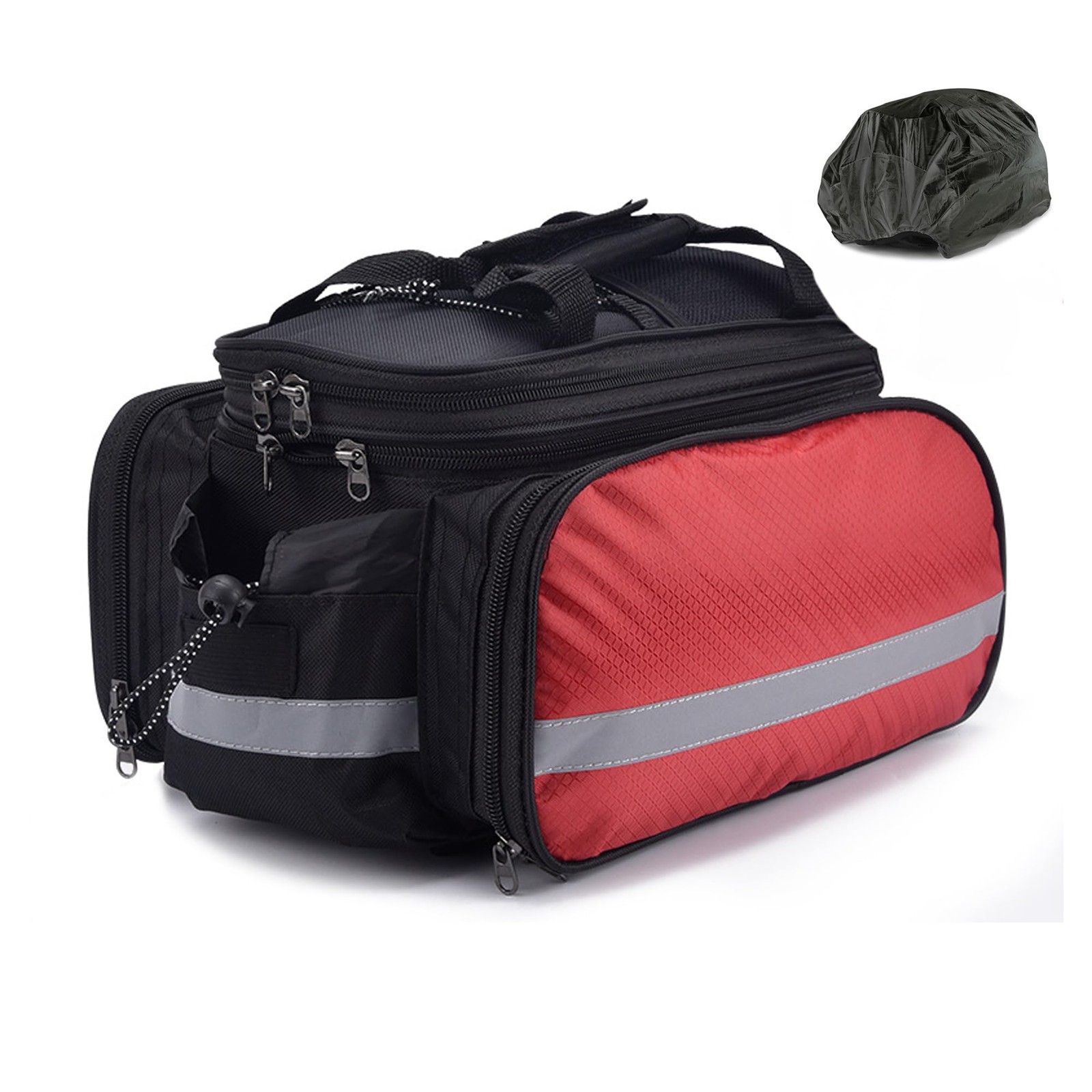 Large Capacity Bicycle Pannier Bag, Rear Rack Bag, Saddle Bag, Cycling Gear, ...