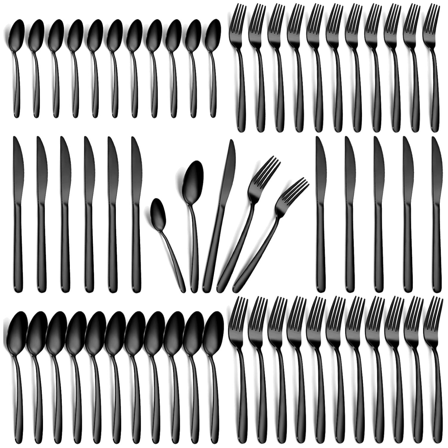 Stainless Steel Cutlery Set - Service for 12