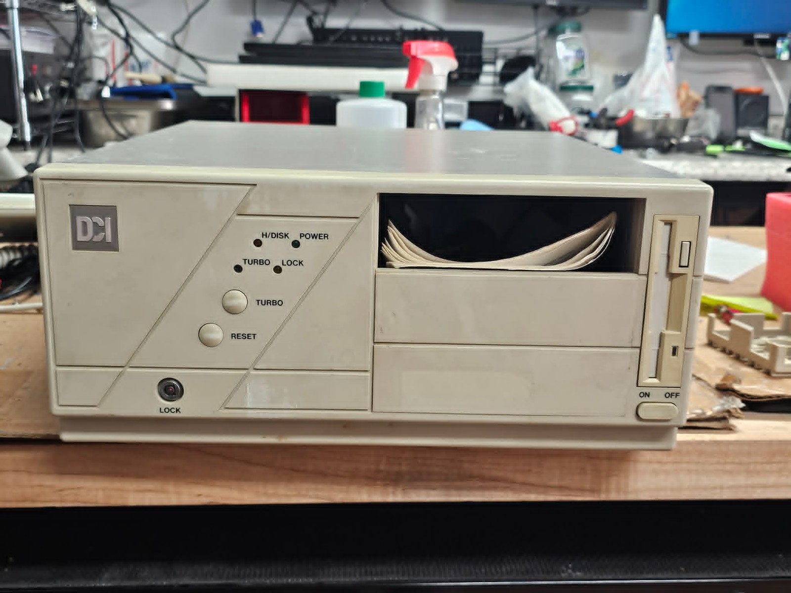 Vintage Retro Gaming 80486 VLB Vesa FIC 486-GVT VLB TI 486dx2-80 4Mb Orchid Pro