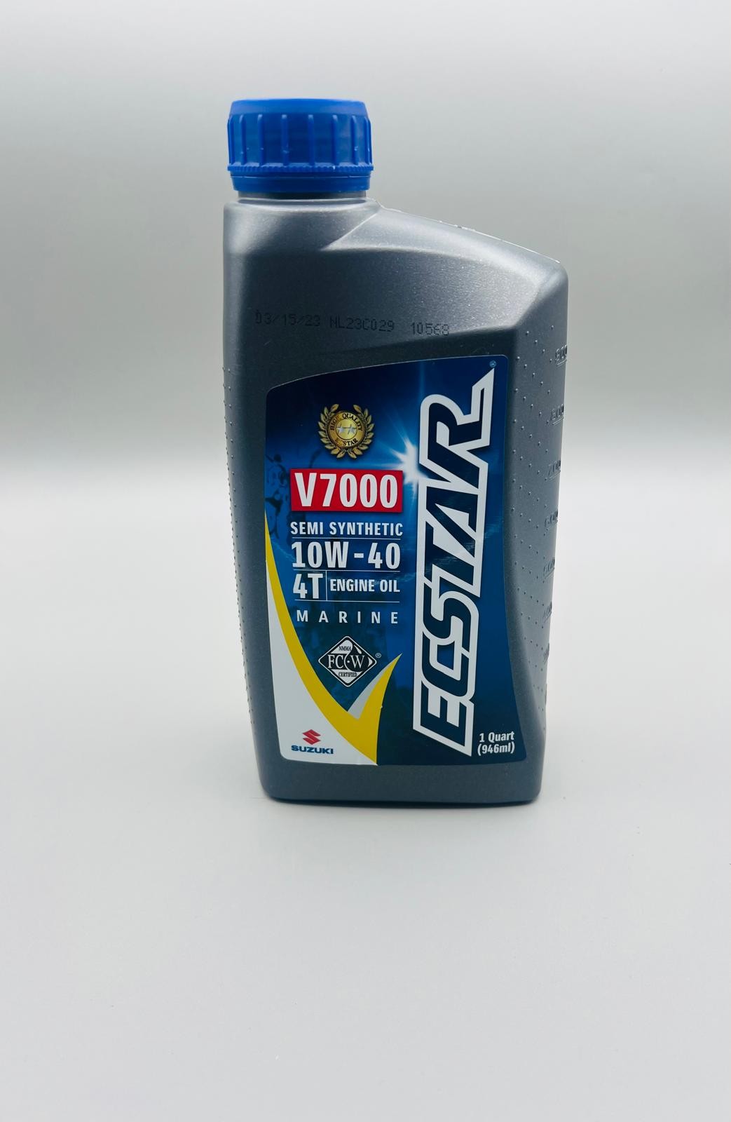 Suzuki ECSTAR 10W40 Semi Synthetic Marine Oil 990C0-01E30-QUA Free Shipping