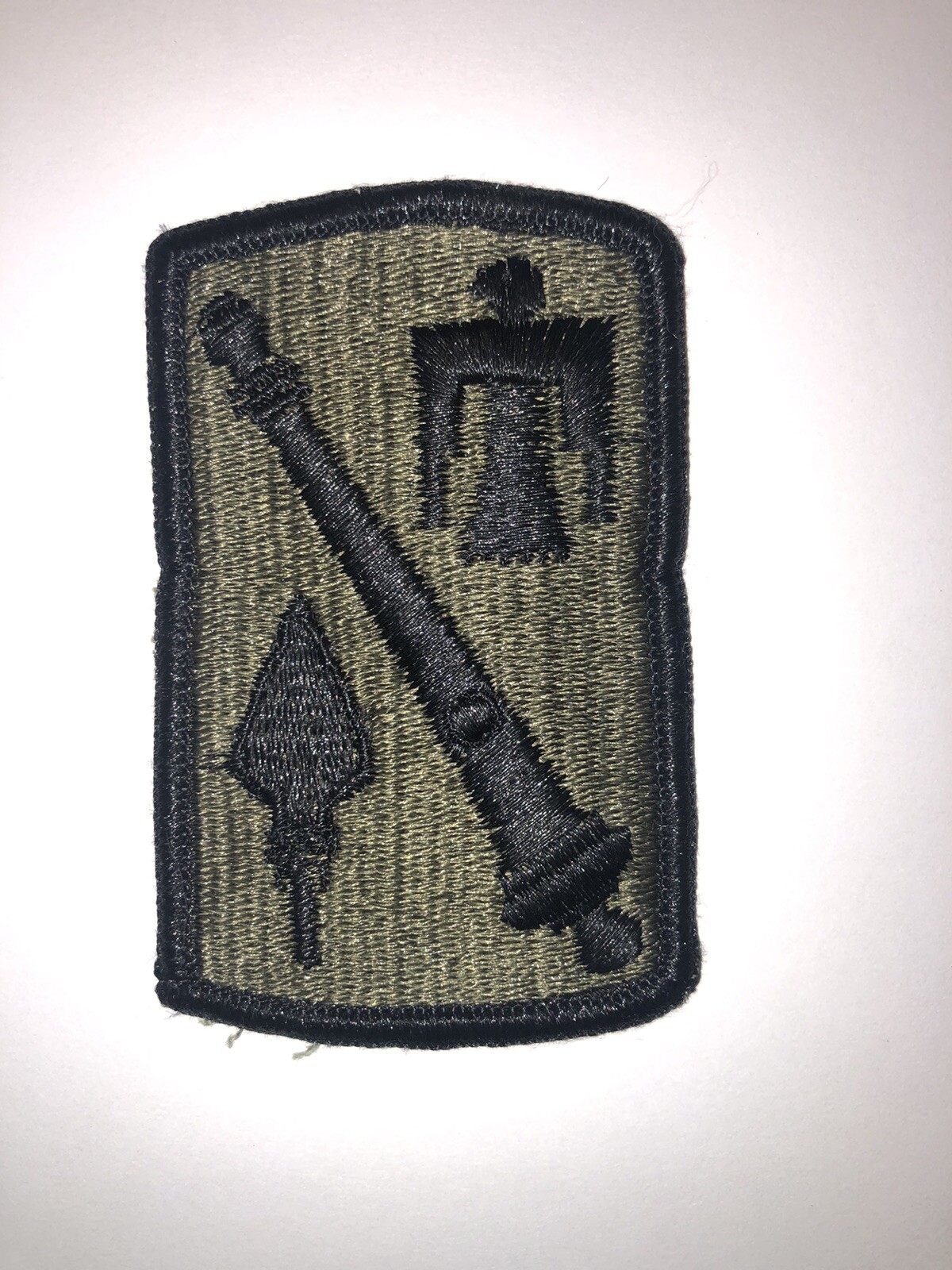 45th Field Artillery Brigade  Subdued U.S. Army Shoulder Patch Insignia