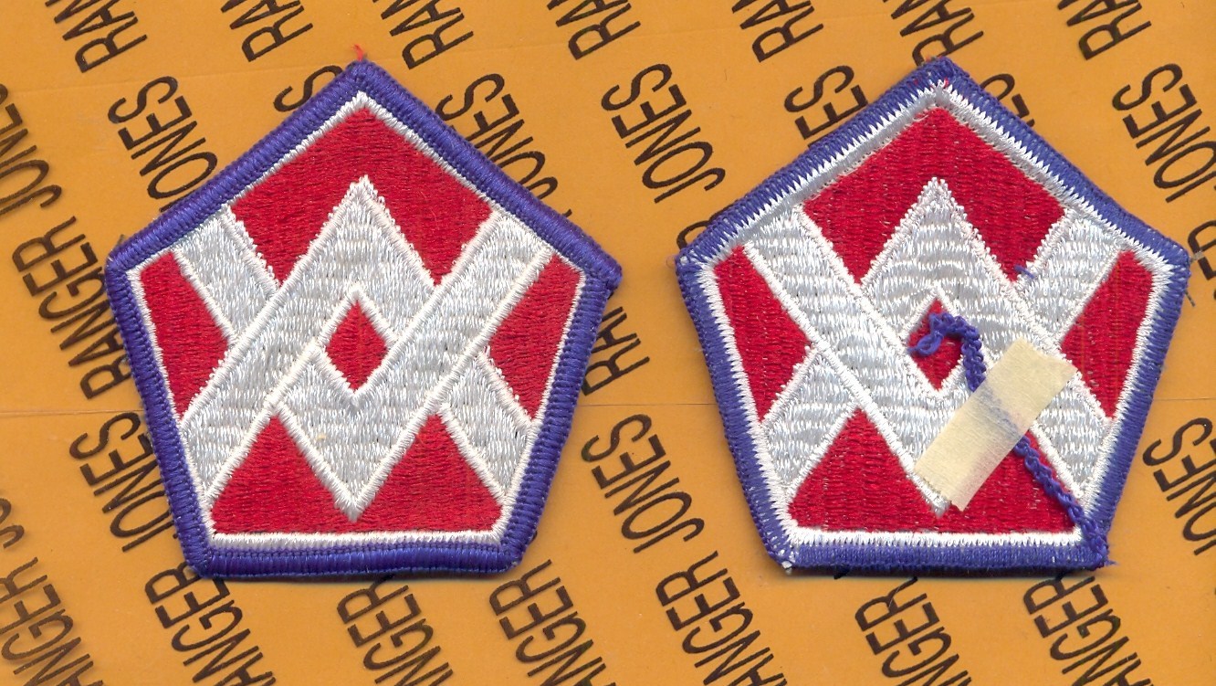 US Army 55th Sustainment Brigade dress uniform patch m/e