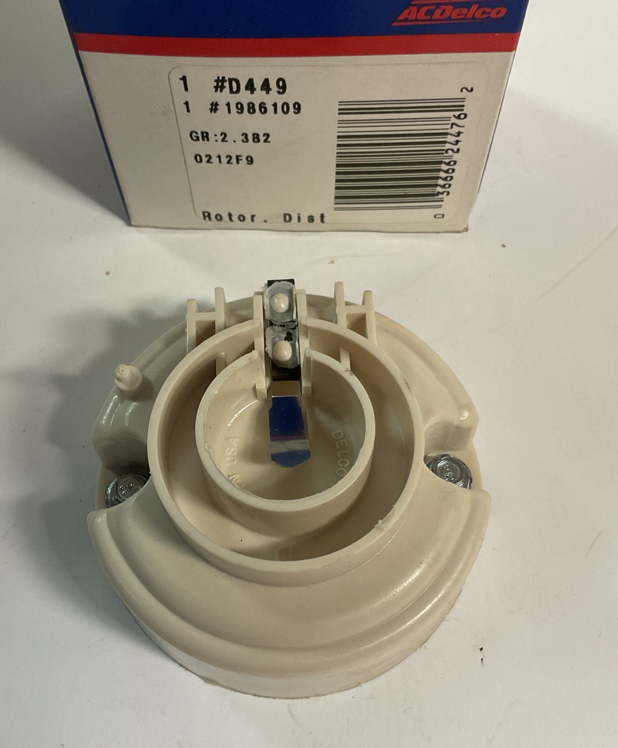 GM ACDelco D449 Distributor Rotor gm 1986109 Free Shipping!