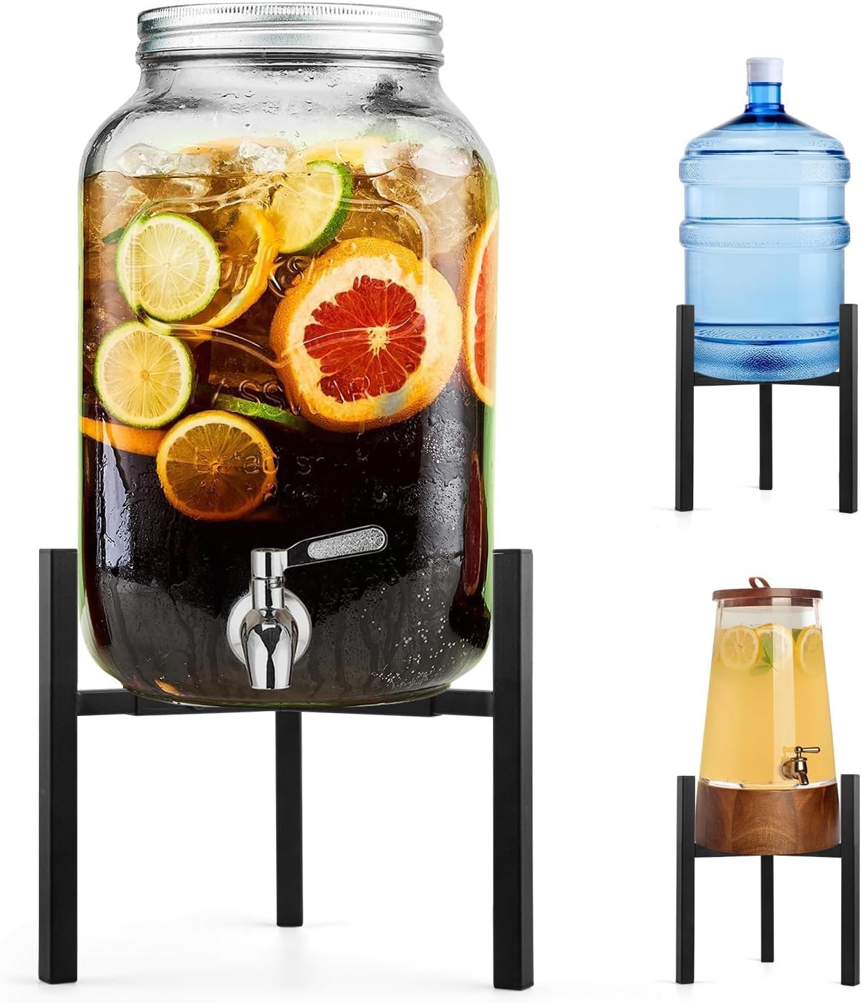 Adjustable Water Dispenser Stand for 5 Gallon Bottle (7-13 Inch Fit) Beverage...
