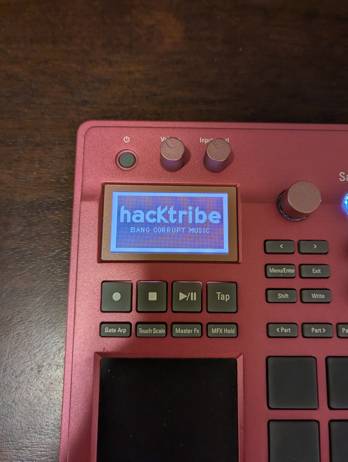 KORG electribe sampler Red Tabletop Sampler 16 Pads w/ Case, Adapter, 16GB SDHC