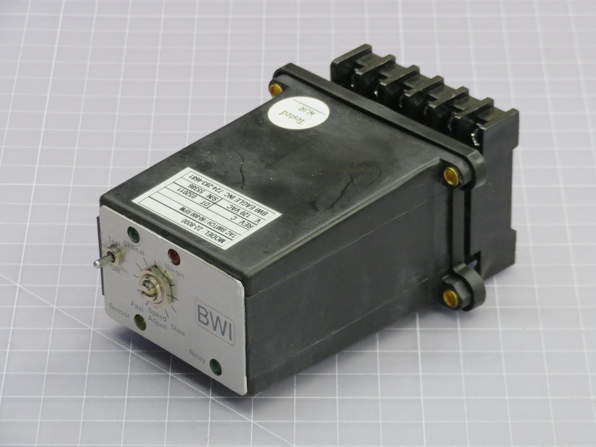 BWI 22-8000 SPEED SWITCH T229764