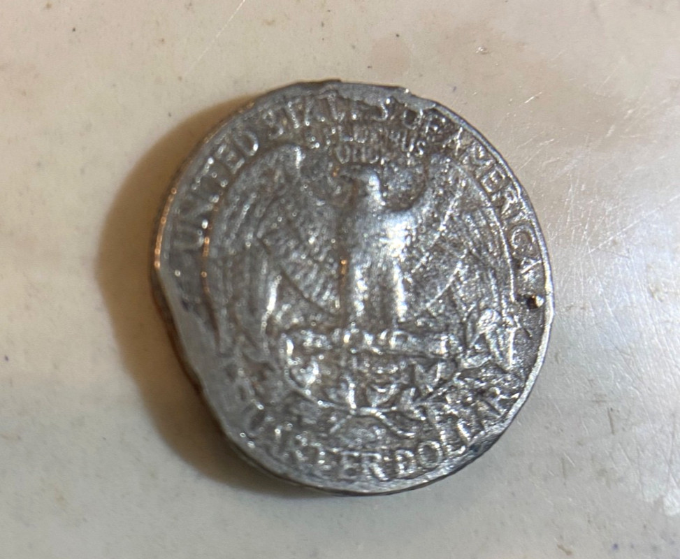 1981 D Quarter Multiple Error Coin