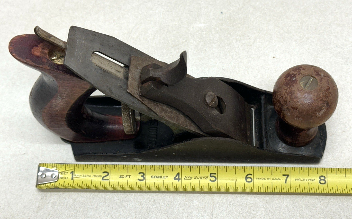 Fulton No. 2 Size Wood Plane Model 3708 BL Made for Sears