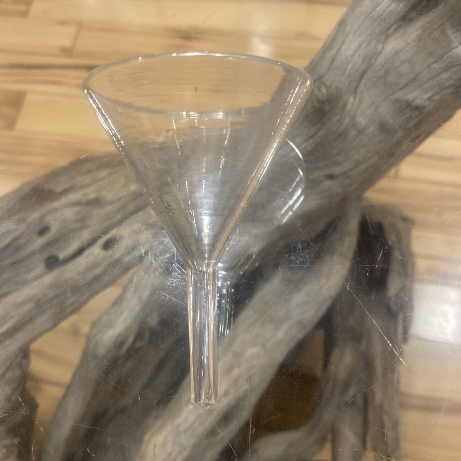 Vintage Antique Glass Laboratory Funnel - Science Research Experimentation