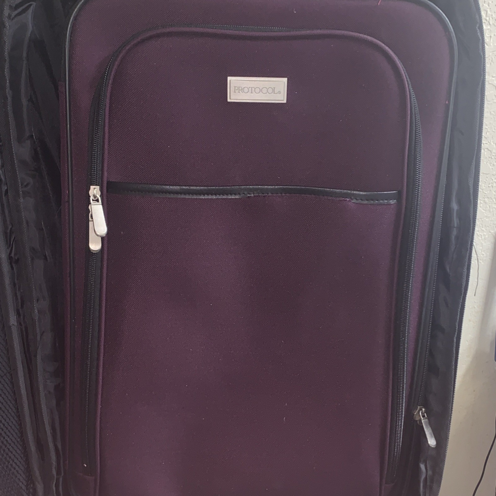 Protocol Garrison 5-Piece Luggage Set Potent Purple Spinner Lightweight
