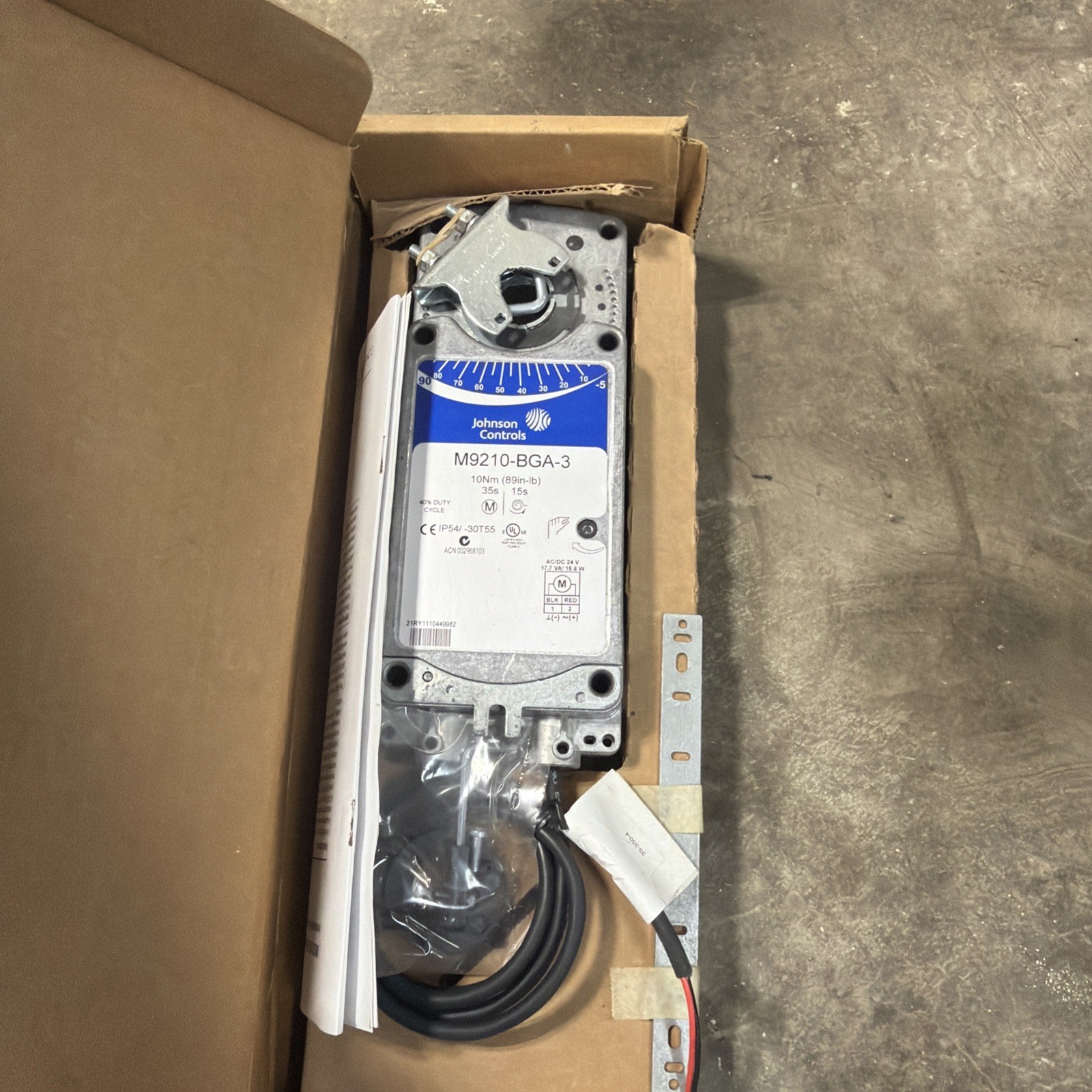 Johnson Controls M9210-BGA-3 Damper Motor
