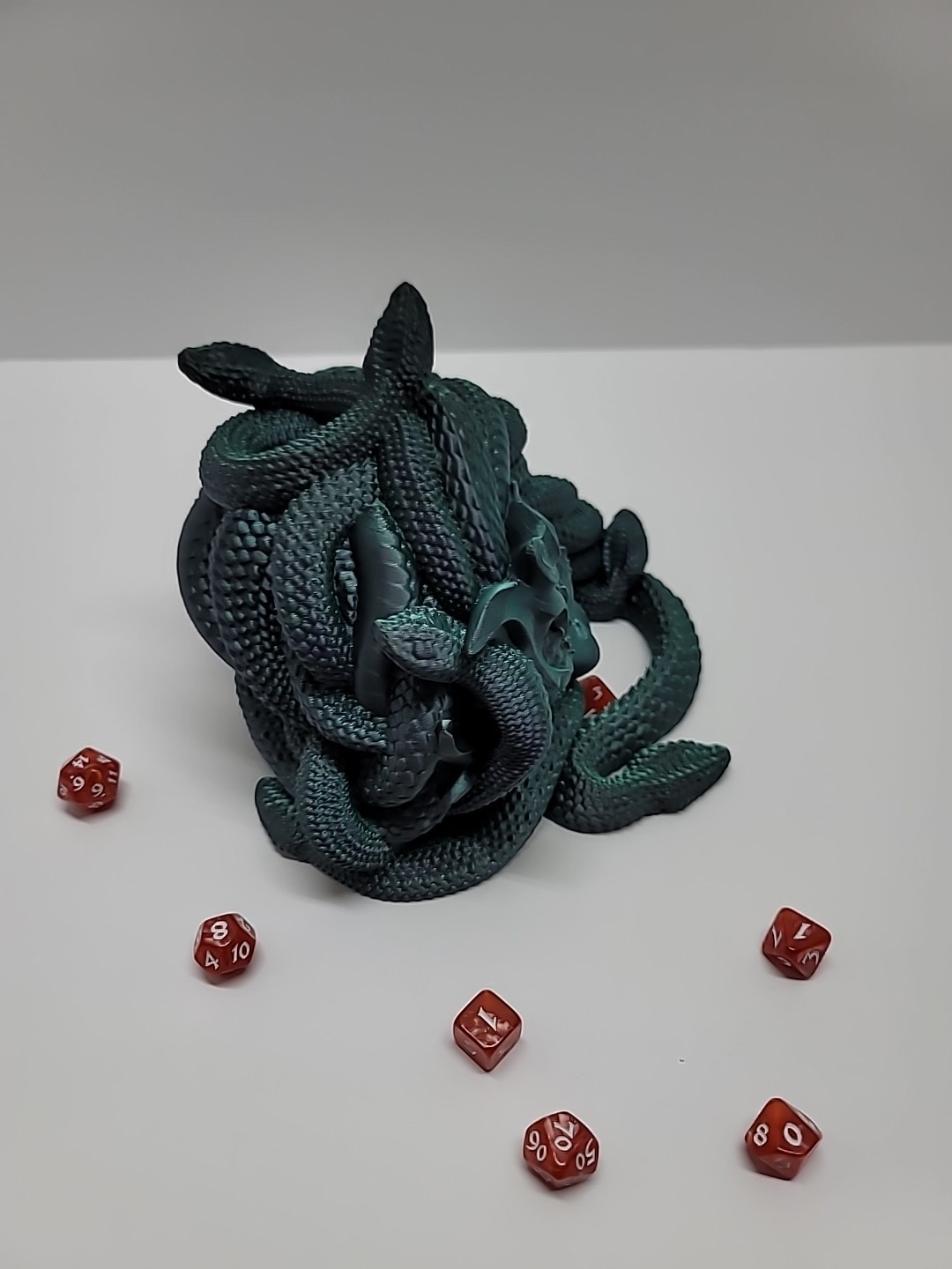 Gorgon Demise Dice Tower - Medusa Stheno Euryale Dungeons & Dragons Pathfinder