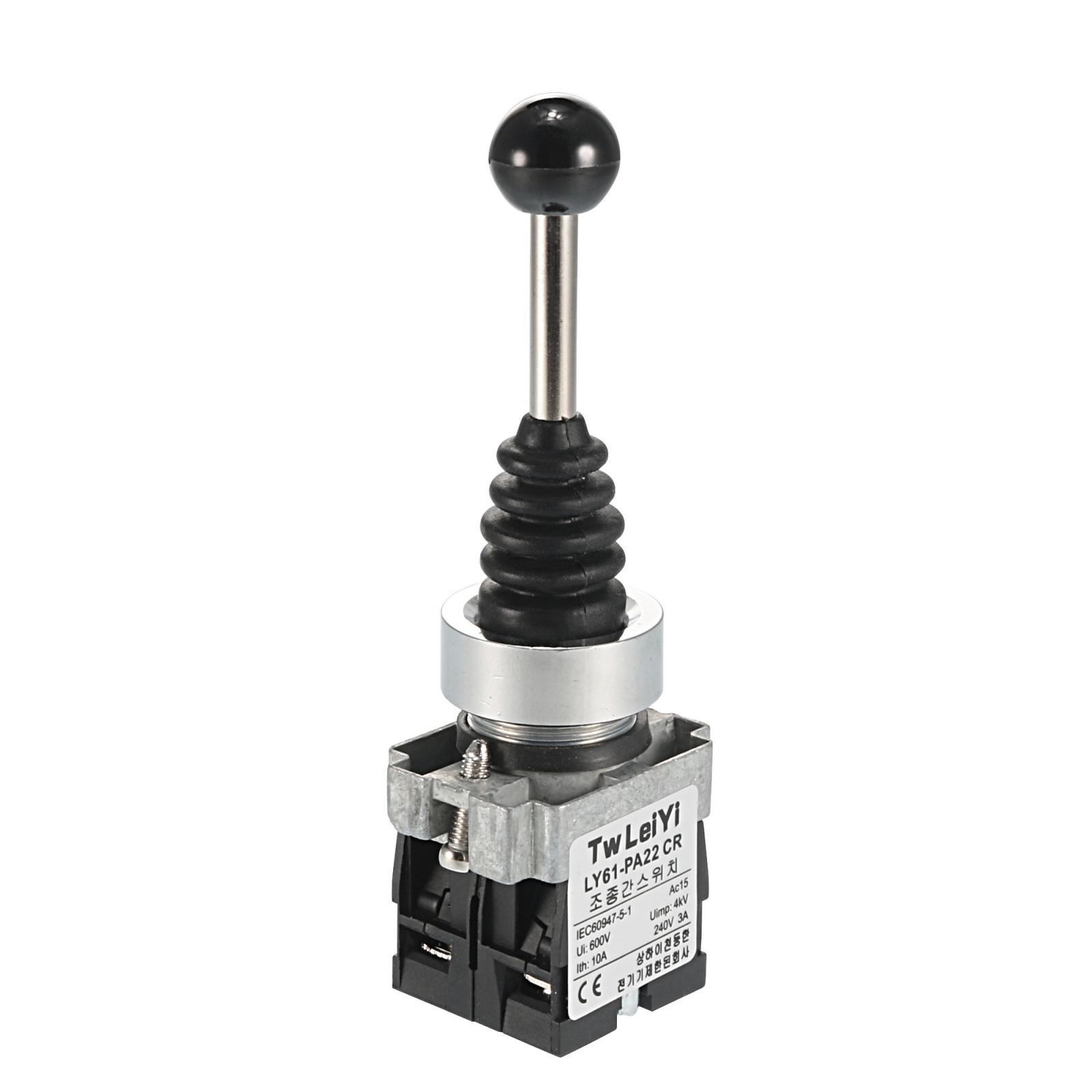 Joystick Switch  Controllers 2 Ways 2NO Momentary 150/250/600V 15/10/4A
