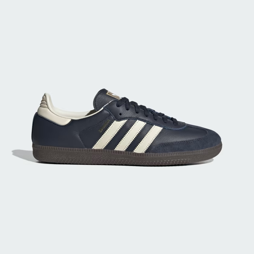 Mens Samba OG Shoes ID2056 Night Navy / Cream White / Gum