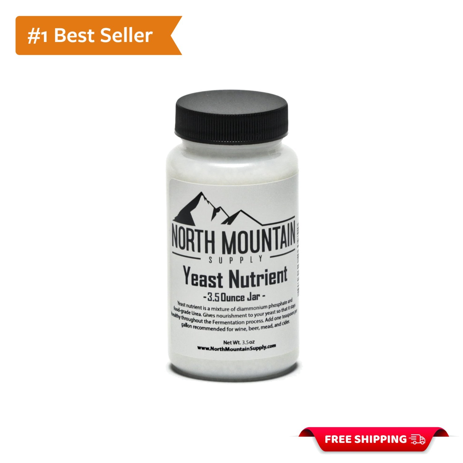 Food Grade Yeast Nutrient 3.5 oz Jar - Optimize Your Fermentation Process