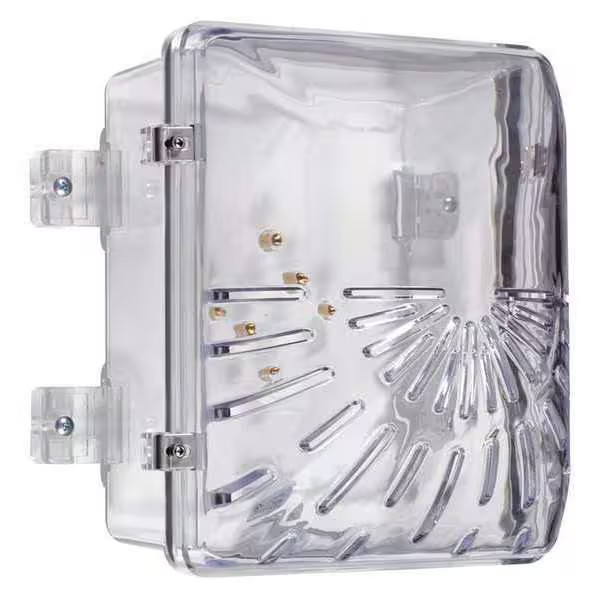 Safety Technology International Hornstrobe Damage Stppr,4 Inch Enc Bkbx
