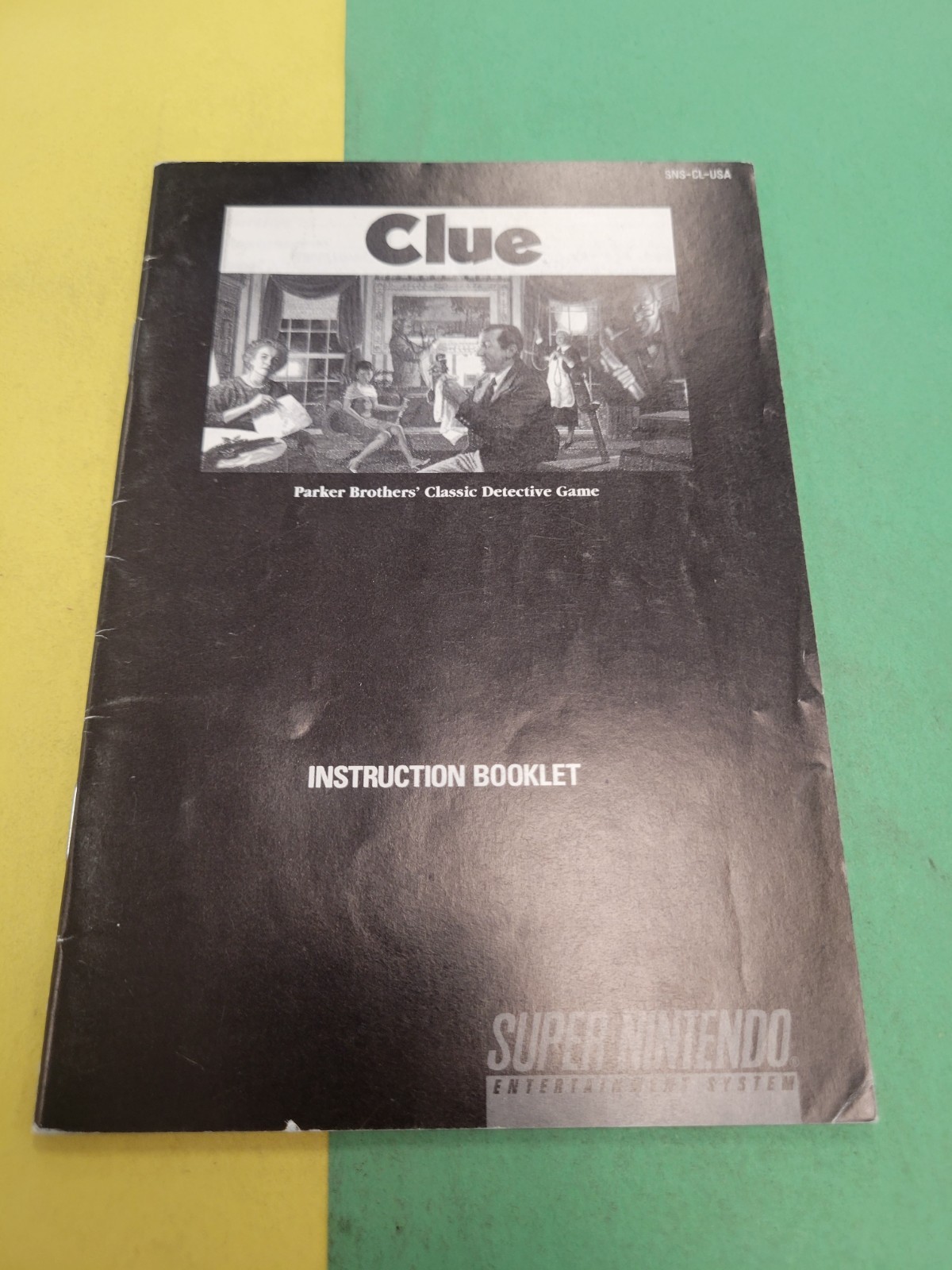 Clue  |  Super Nintendo  |  Manual