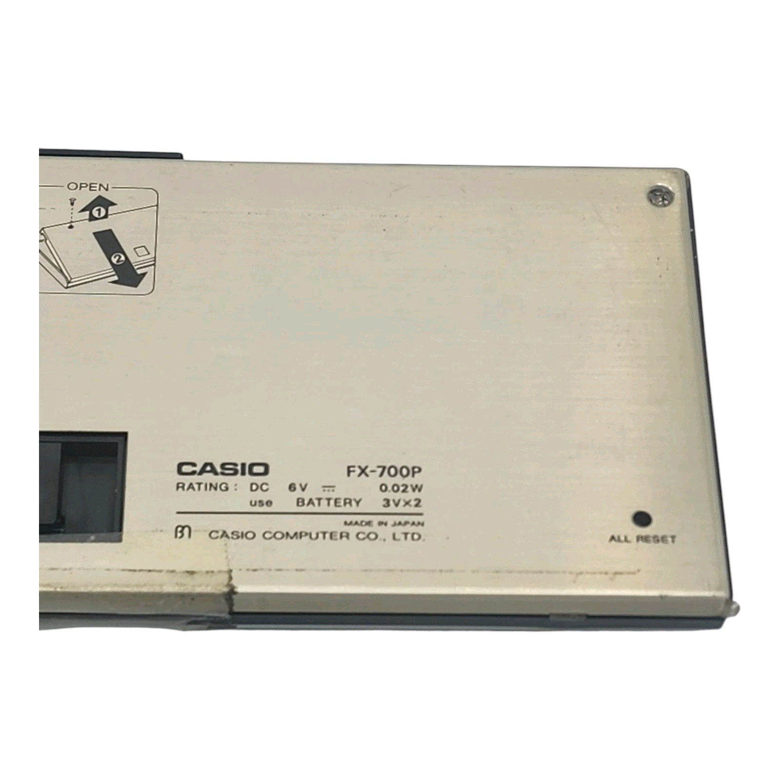 CASIO FX-700P Personal Computer Calculator - TESTED WORKING *READ* Some Issues