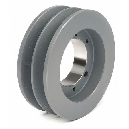1/2 In To 1-5/8 In Quick Detachable Bushed Bore 2 Groove V-Belt Pulley 4.75 In