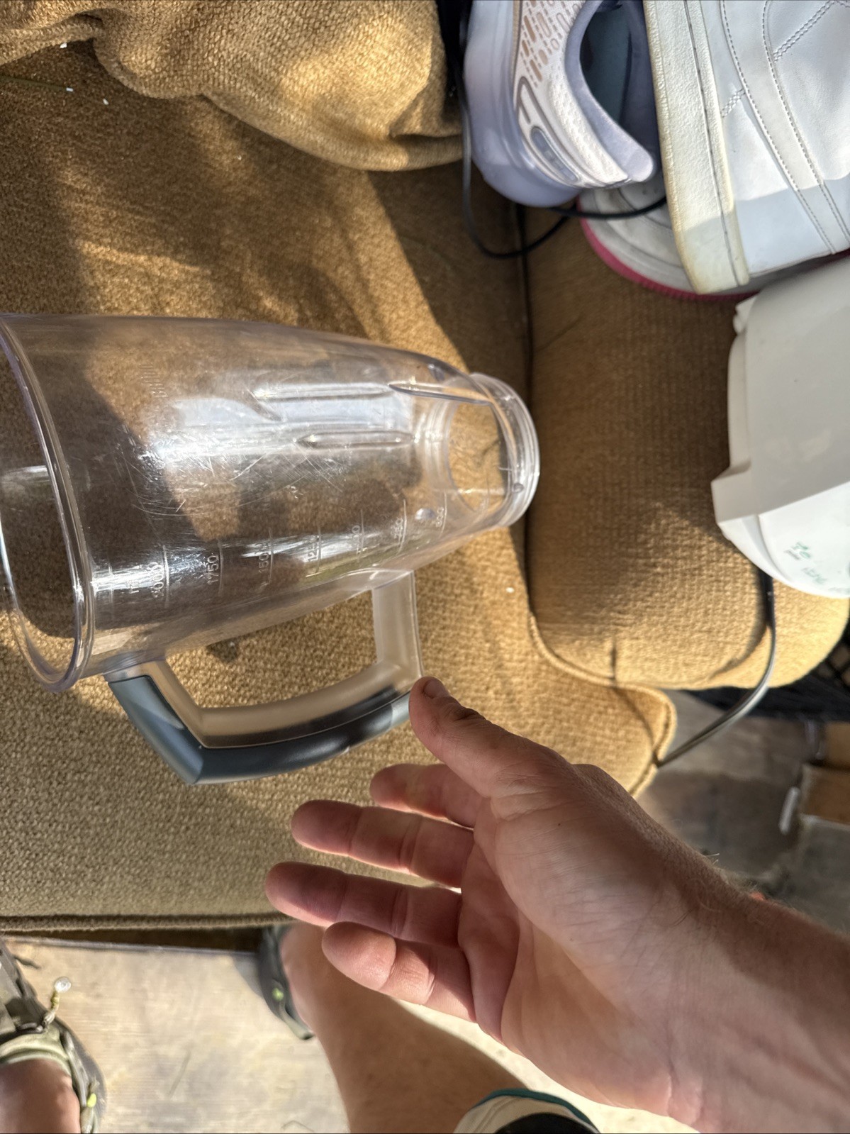 Genuine Replacement Plastic Pitcher Jar For Braun 4184 Blender