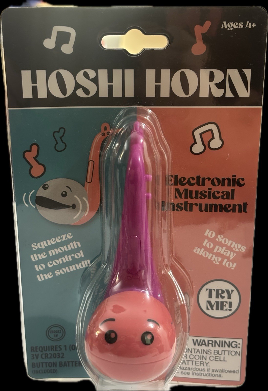 HOSHI HORN Electronic Musical Instrument 10 Songs To Play Along To NEW In BOX AB