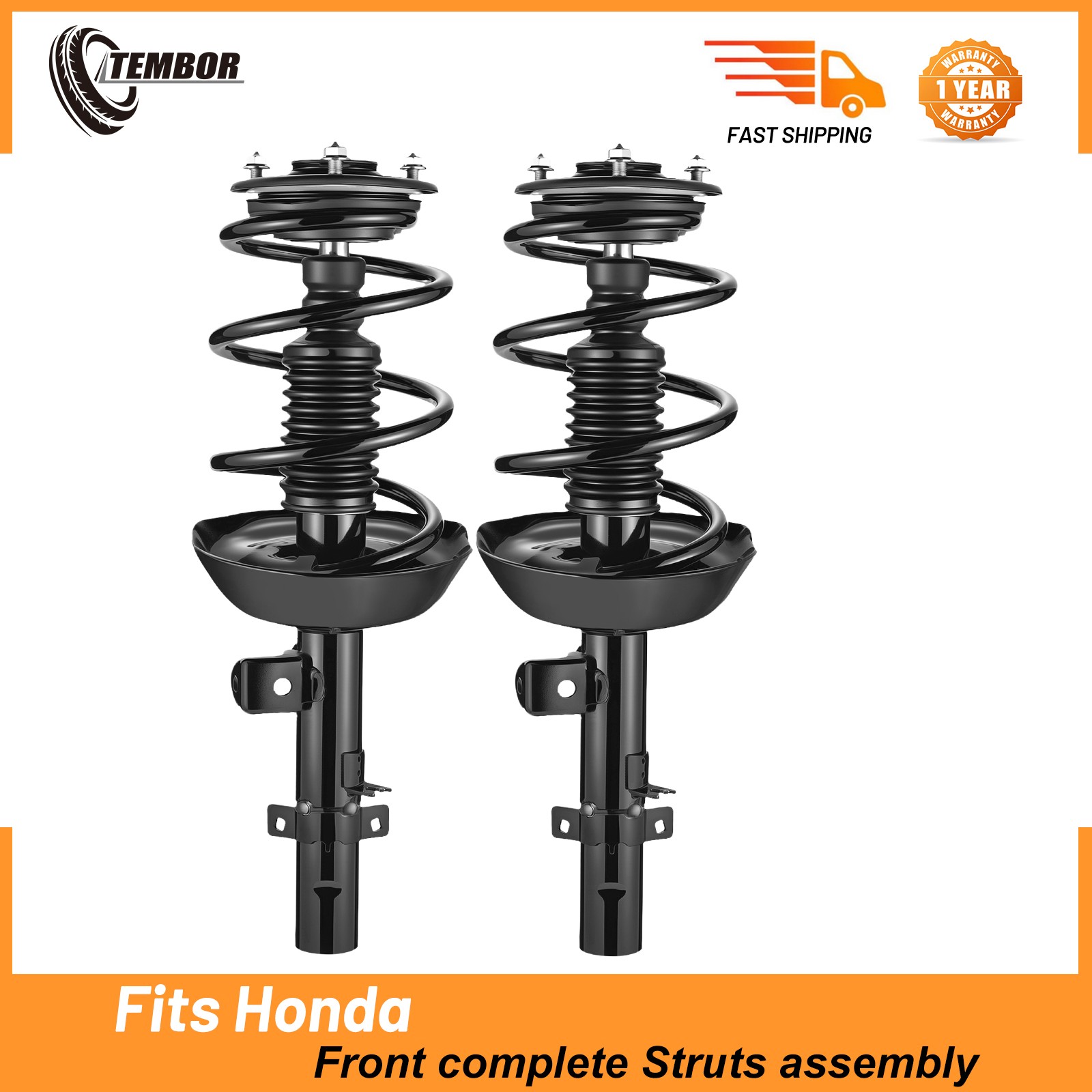 Monroe  OEM Front Struts For 2013-2017 Honda Accord Lifetime Warranty