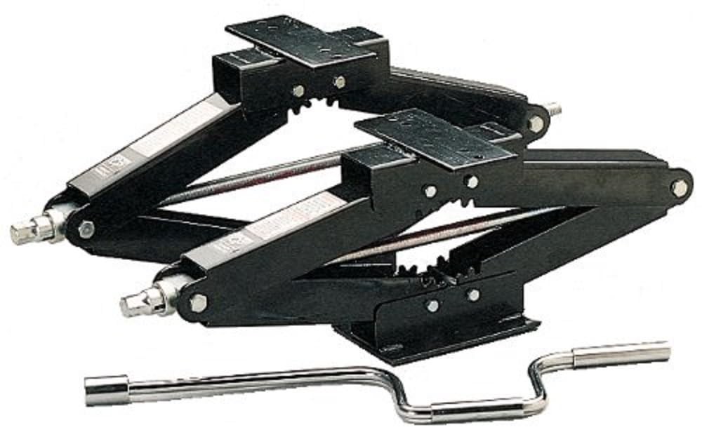 Husky 76862 Stabilizing Scissor Jack - Set of 2,Black,24 Inch