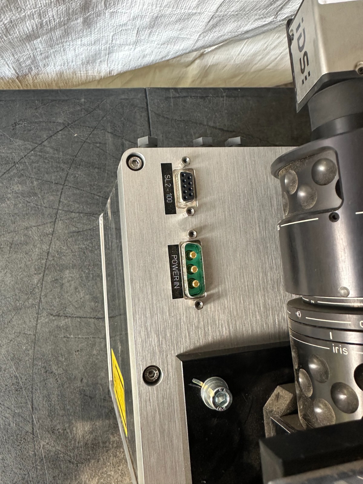SCANLAB HURRYSCAN20 LASER GALVANOMETER & CAMERA ADAPTER & LENS
