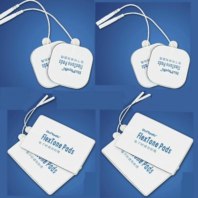 DR HO'S Pain Therapy System Replacement Large Flex Tone Small Electrode Gel Pads