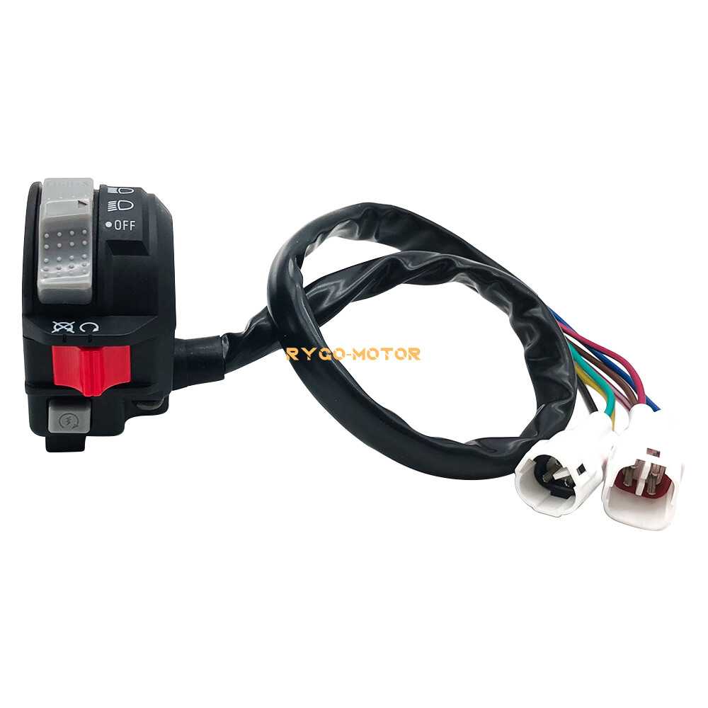 Handlebar Switch On Off Run Start Stop Headlight for Yamaha YFM250 Bear Tracker