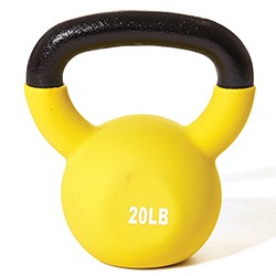 Champion Barbell® Vinyl Coated Kettlebell (20lb)