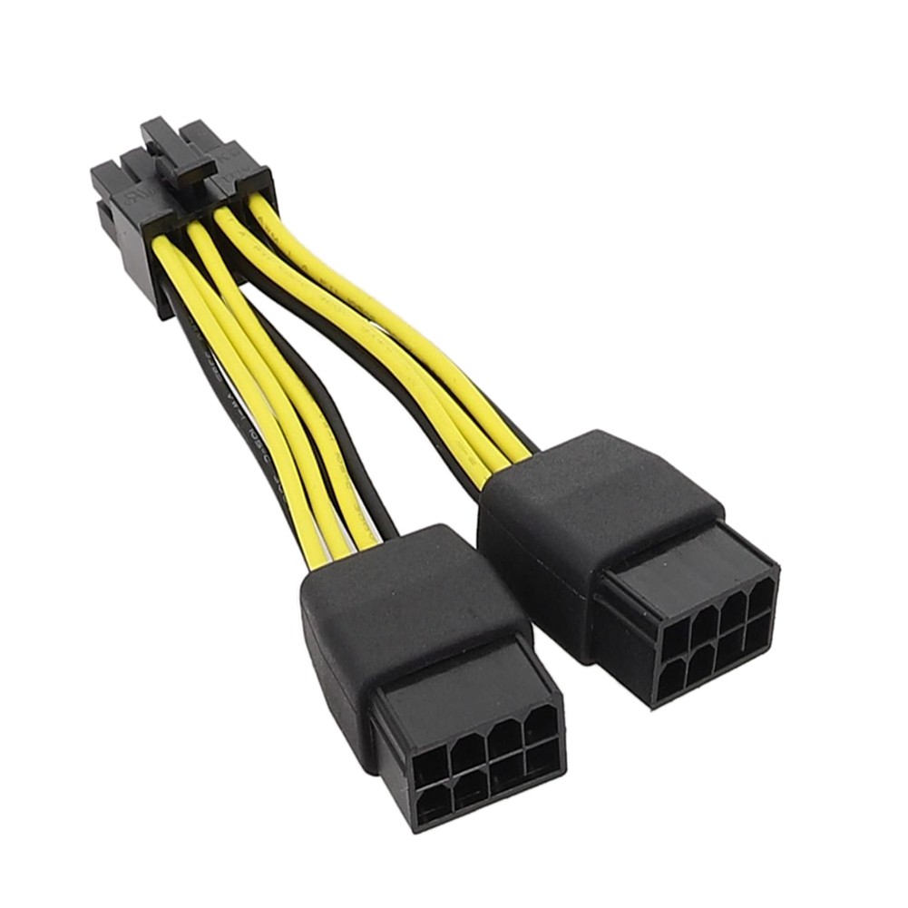 Dual 8Pin to 8Pin  Cable  Card  Cord Cable for   K80/M40/P100/V1 GPU1657
