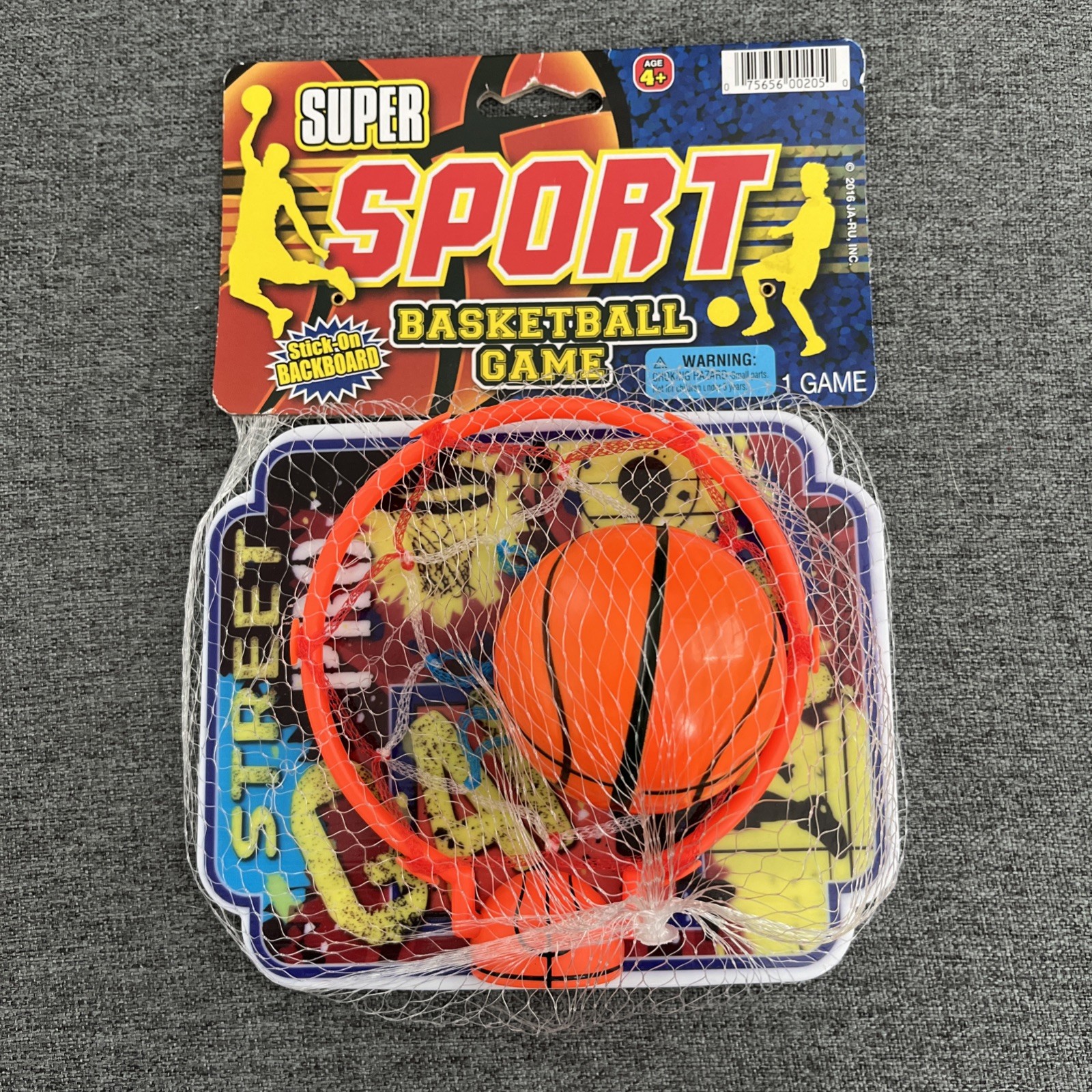 Super Sport Basketball Game Stick On Backboard