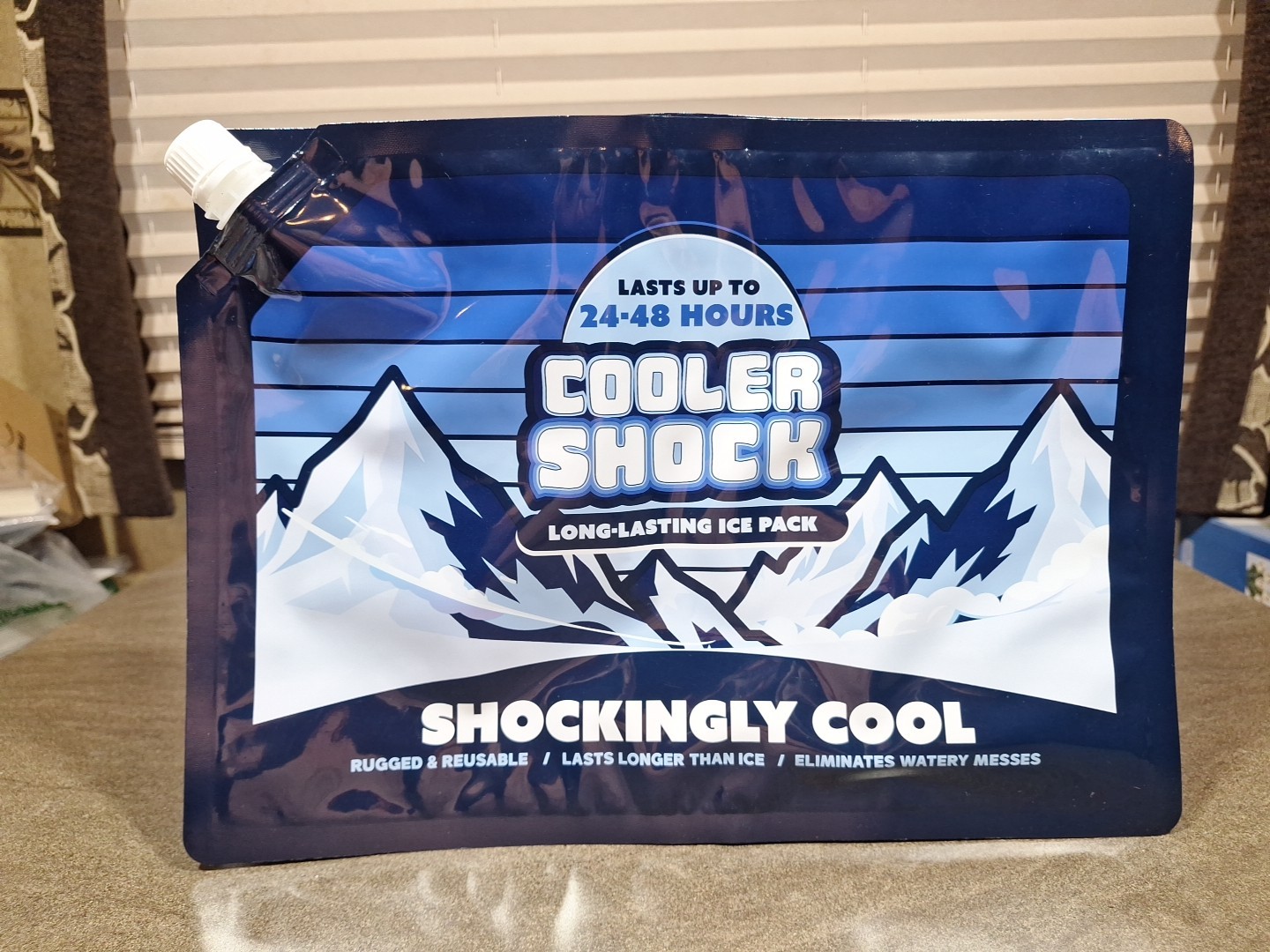 Cooler Shock Long Lasting Reusable Ice Packs Lot Of 3