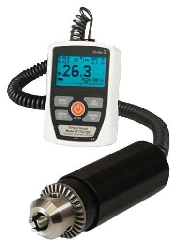 Mark-10 MTT03-12 Digital Torque Gauge, Capacity 12 lb-in, 110V