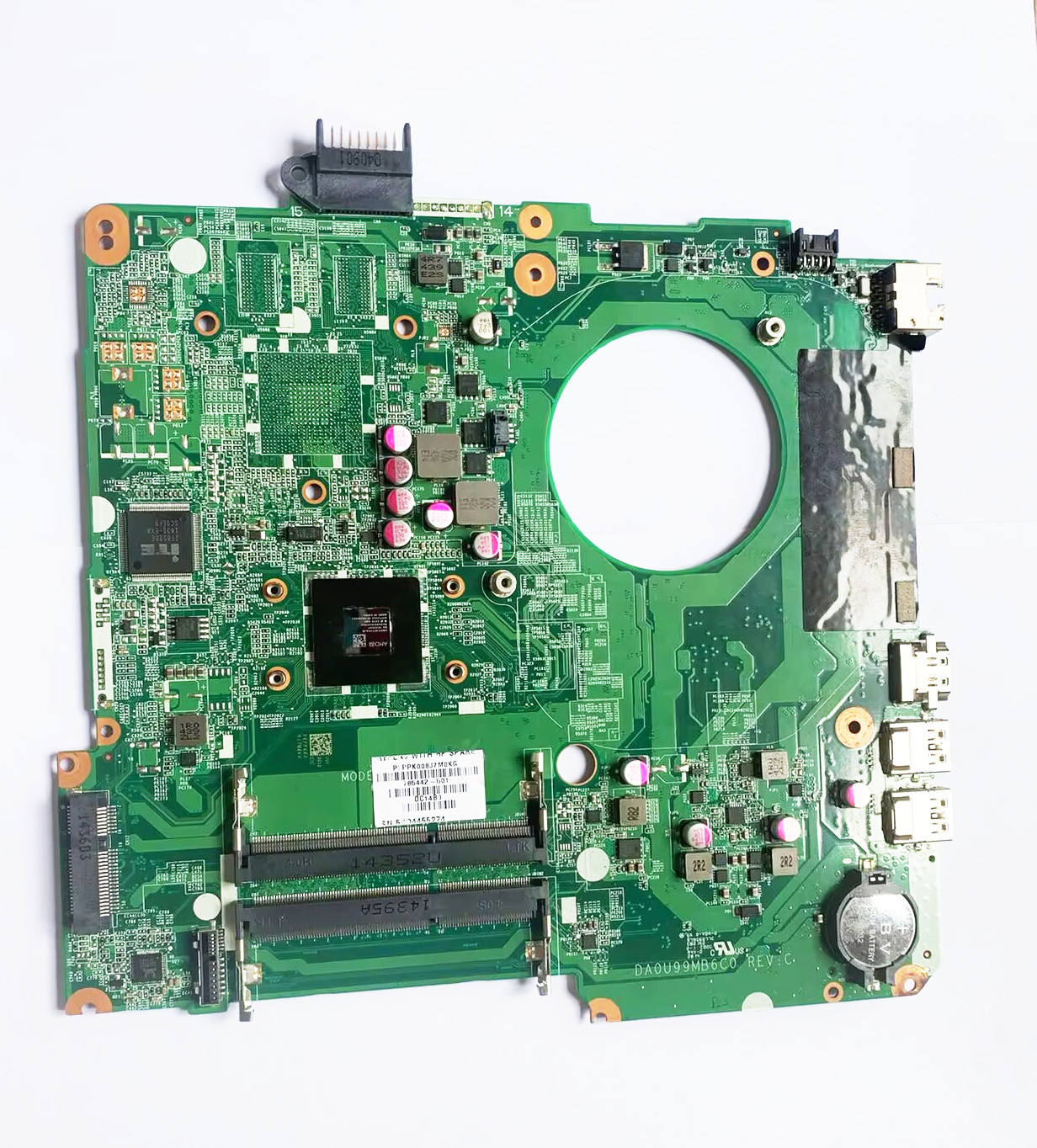 DA0U99MB6C0 785442-501 785442-001 785442-601 For HP 15-F Motherboard A8-6410 CPU