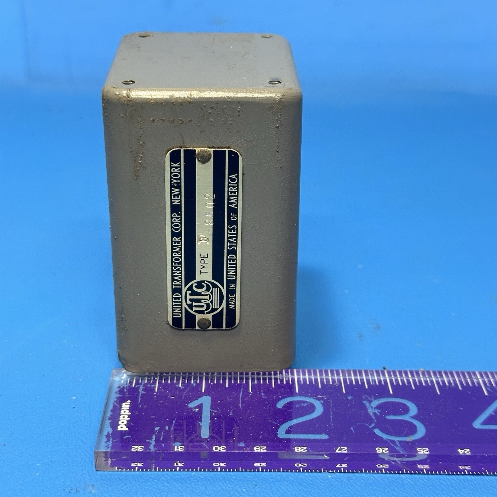 PRESTO F-8602 UTC HA100X HA-100X INPUT TRANSFORMER TUBE PREAMPLIFIER AMPEX
