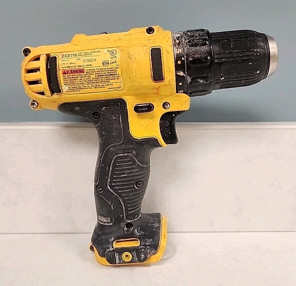 DeWalt DCD710 12V MAX 3/8" Chuck Compact Lithium Ion Drill Driver Tool Only