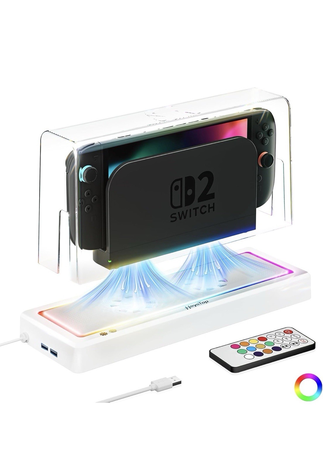 Switch 2 Dust Cover and Cooling Station