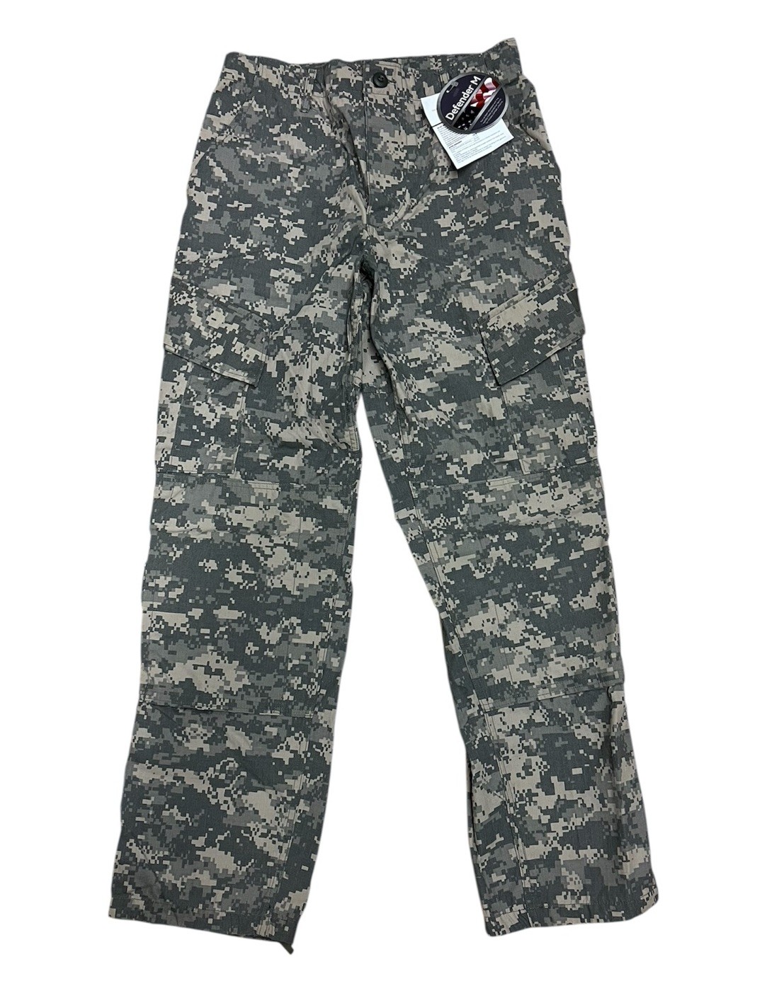 Defender M FR Camo Pants Men Sz Small Short Army Soldier Button Fly NWT