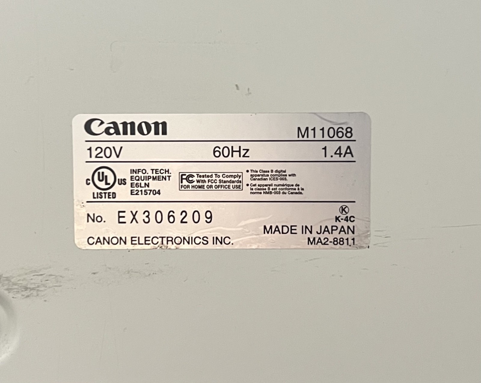 Canon - imageFORMULA - DR-9050C - Document Duplex Pass-Through Scanner - SEE PIC