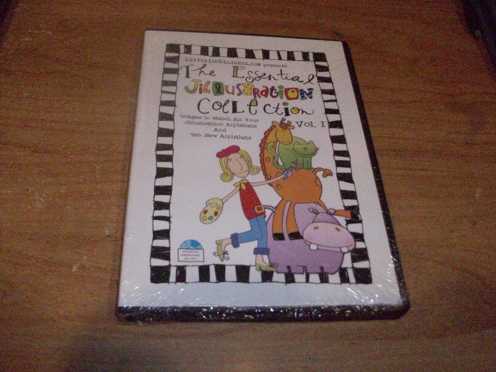 The Essential Jillustration Collection Vol 1 CD ROM WIN/MAC Scrapbooking Pages