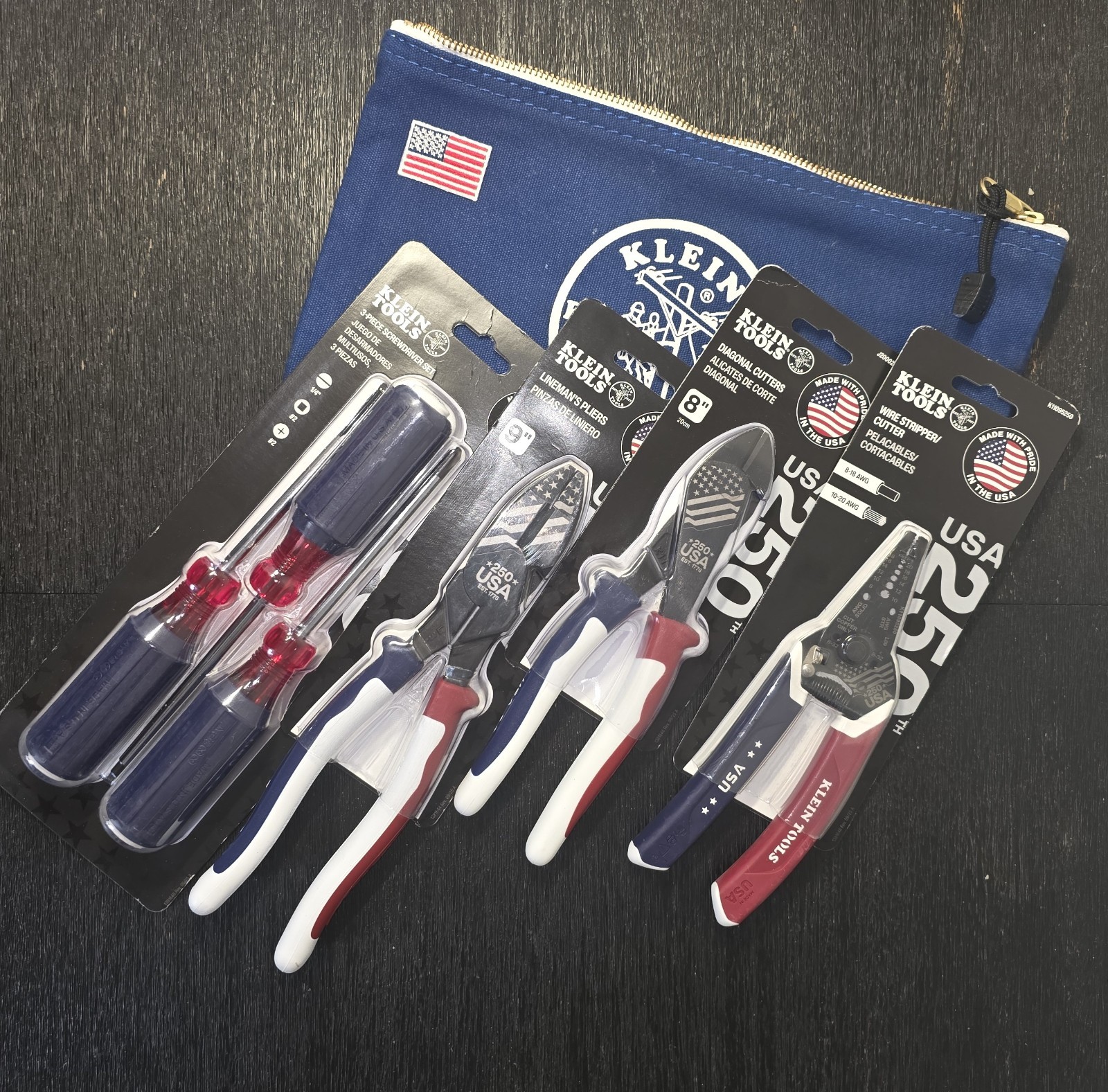 Klein Tools 250th Edition Tool Set, Electrical tool set