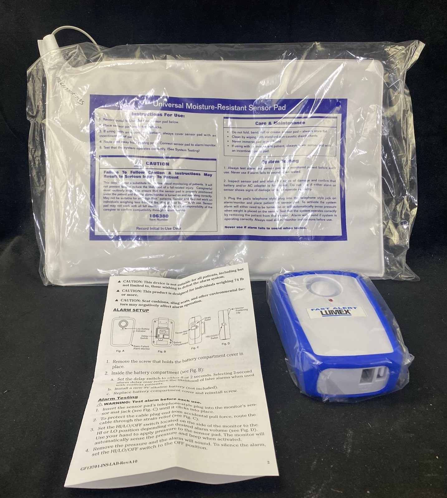 Lumex Fast Alert Basic Patient Bed Chair Alarm Catch Them Before They Fall